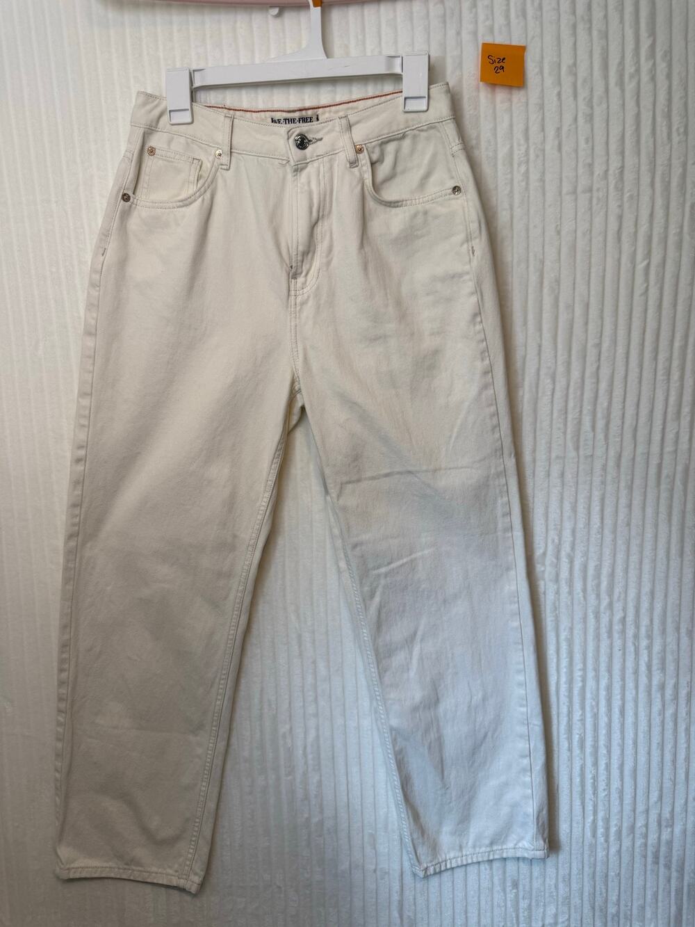 Free People The Pacifica High-rise Straight Size 29